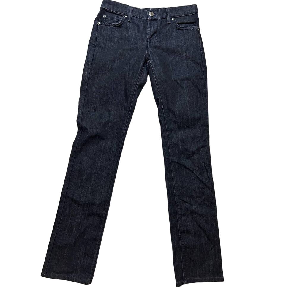 David Kahn Jeanswear Dark Denim Waist 25 26 Siouxsie Ankle